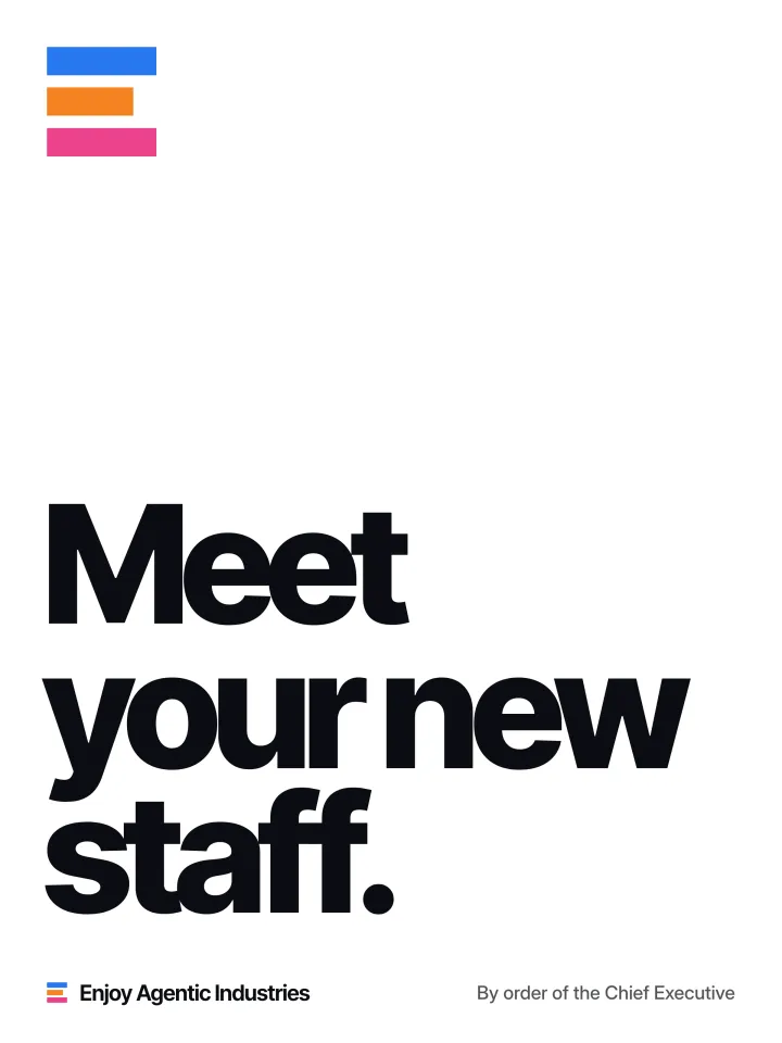 Meet your new staff.
